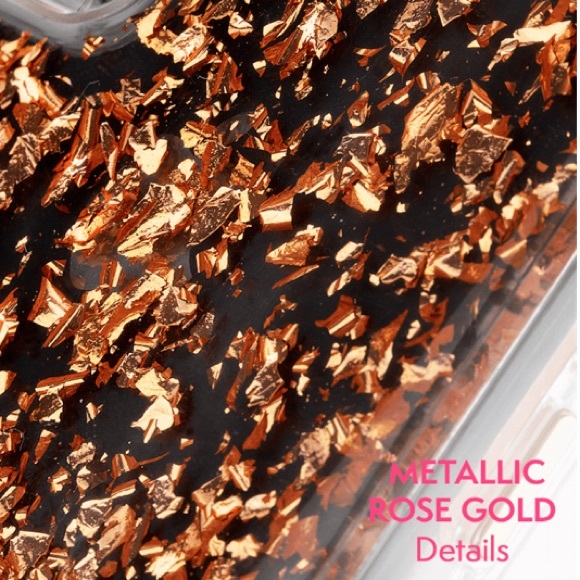 Case-Mate Karat Rose Gold Case iPhone 6 6s 7 8 + Glass Screen Protector (2) - Picture 4 of 9